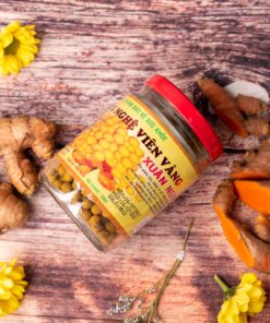 Alternative view of Mật ong nghệ viên vàng Xuân Nguyên 100g