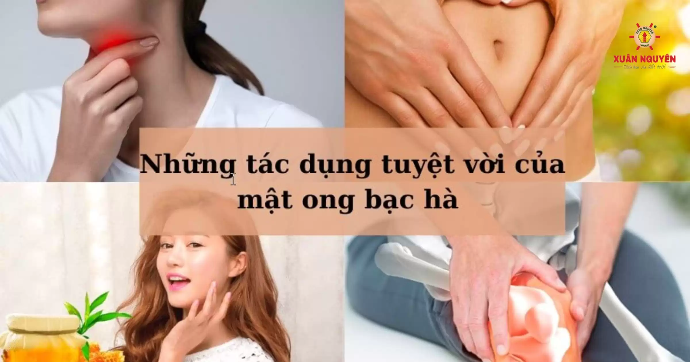 Tác dụng của mật ong bạc hà