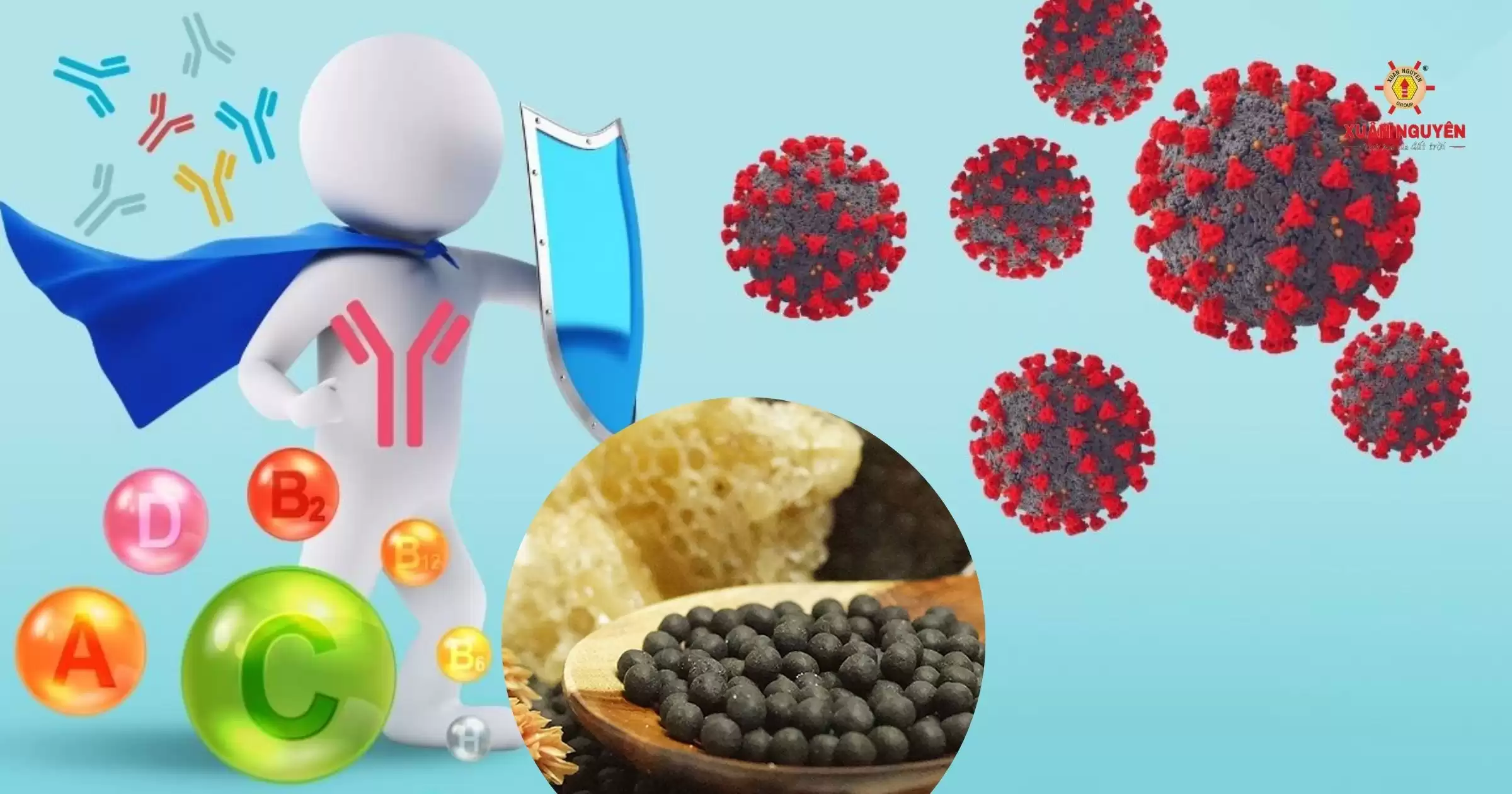 Tác dụng của viên nghệ đen mật ong