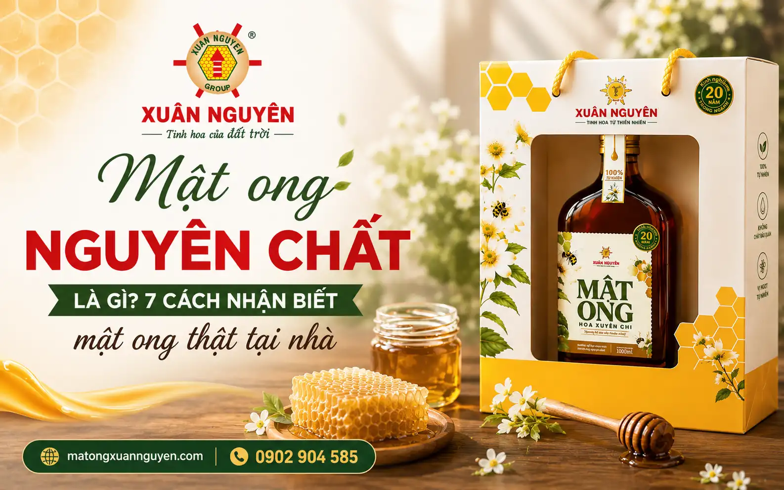Mật ong nguyên chất là gì?