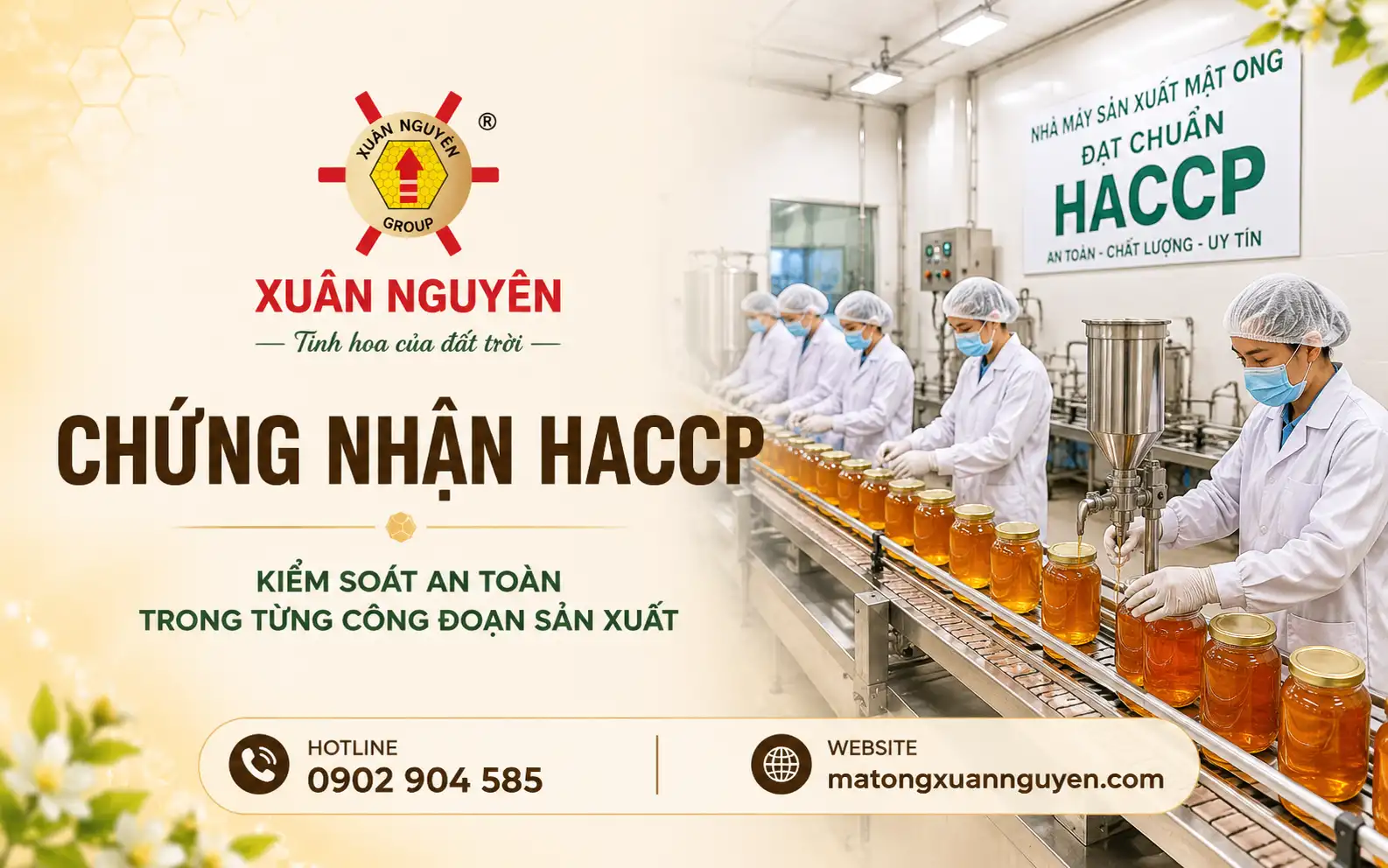 Xuân Nguyên đề cao tính an toàn, quy chuẩn nghiêm ngặt trong khâu thành phẩm