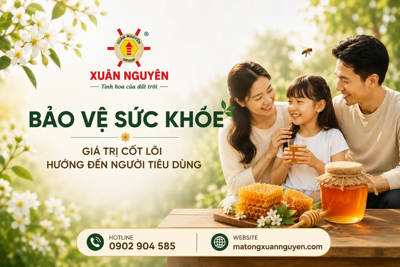 Sức khỏe của người tiêu dùng luôn là tiêu chí hàng đầu mà Xuân Nguyên hướng đến khi sản xuất, thành phẩm hay phân phối.