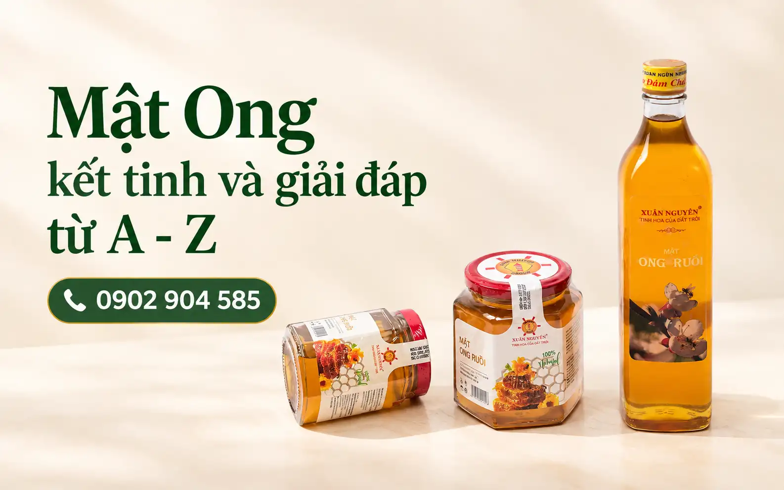 Mật ong kết tinh là hiện tượng tự nhiên xảy ra khi glucose trong mật hình thành các tinh thể.