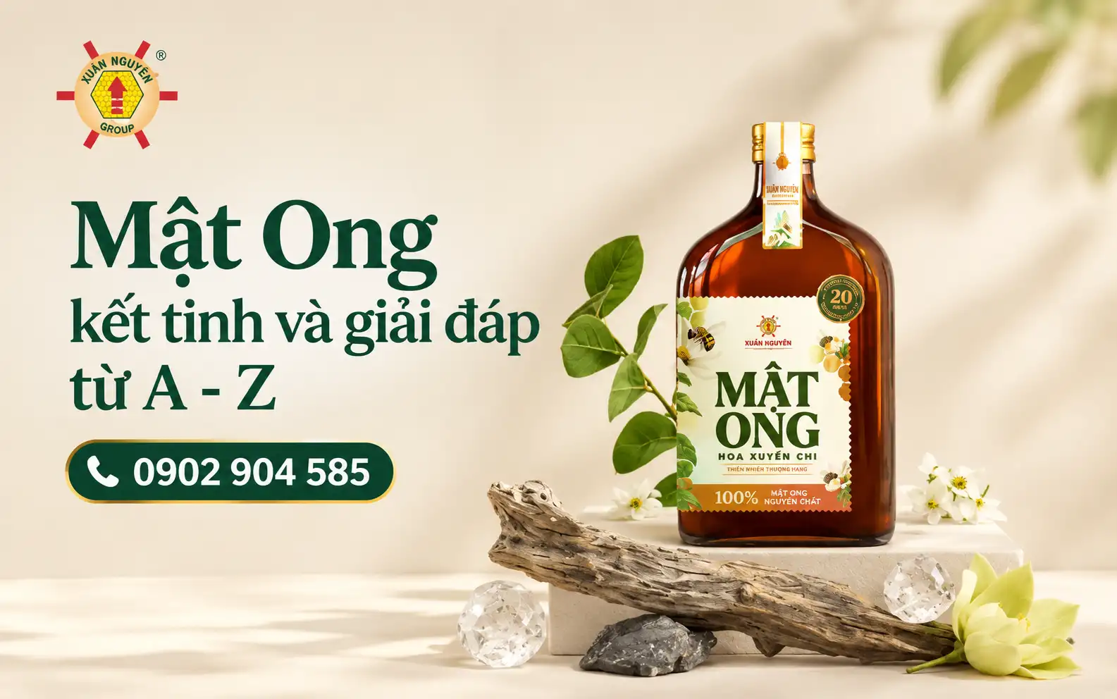 Nhiệt độ, nguồn hoa và tỷ lệ glucose – fructose đều có thể ảnh hưởng đến tốc độ kết tinh của mật ong