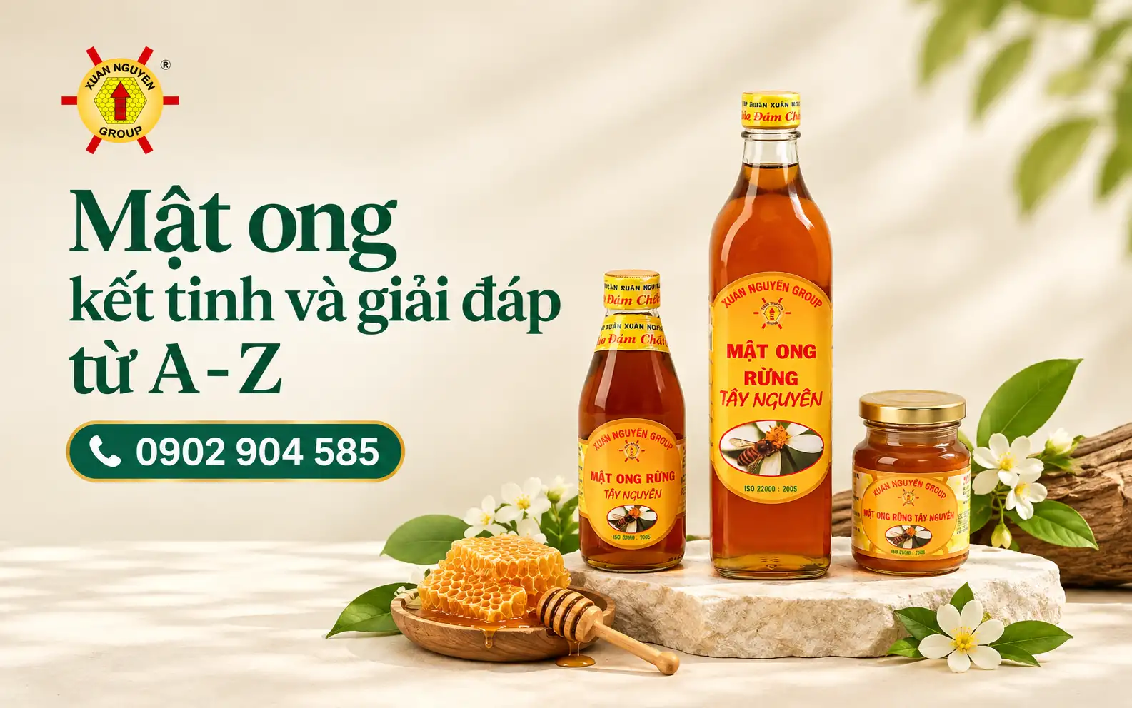 Kết tinh không phải là tiêu chí duy nhất để xác định mật ong thật; nên ưu tiên nguồn gốc và thông tin sản phẩm rõ ràng.