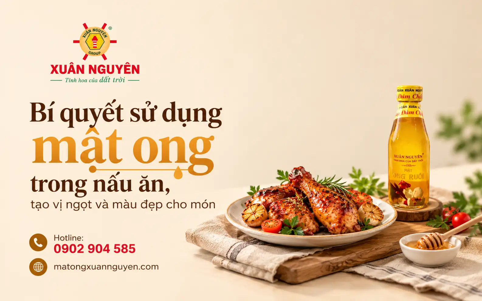 Mật ong là nguyên liệu phổ biến cho nhiều món ăn trong Gia đình Việt