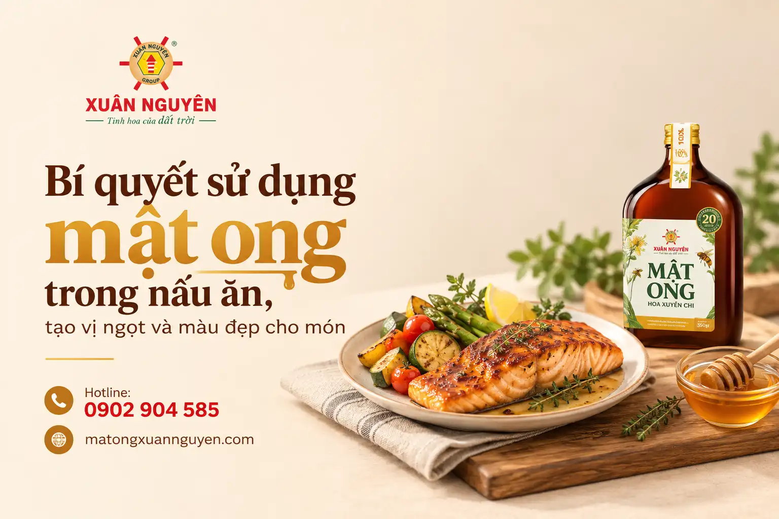 Hiểu rõ những thông số về dinh dưỡng, thành phần của Mật Ong, giúp bạn sử dụng đúng cách và tăng độ ngon cho món