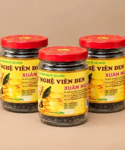Combo 3 hủ mật ong viên nghệ đen 100gr