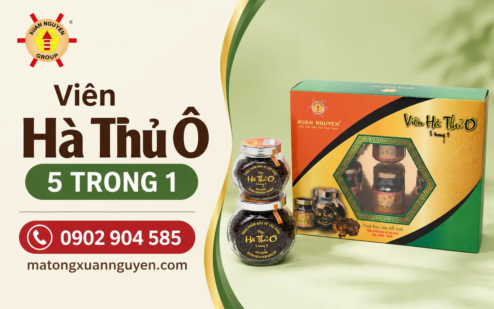 Viên Hà thủ ô 5 trong 1 của Xuân Nguyên là một sản phẩm có công dụng cực kỳ tốt cho sức khoẻ