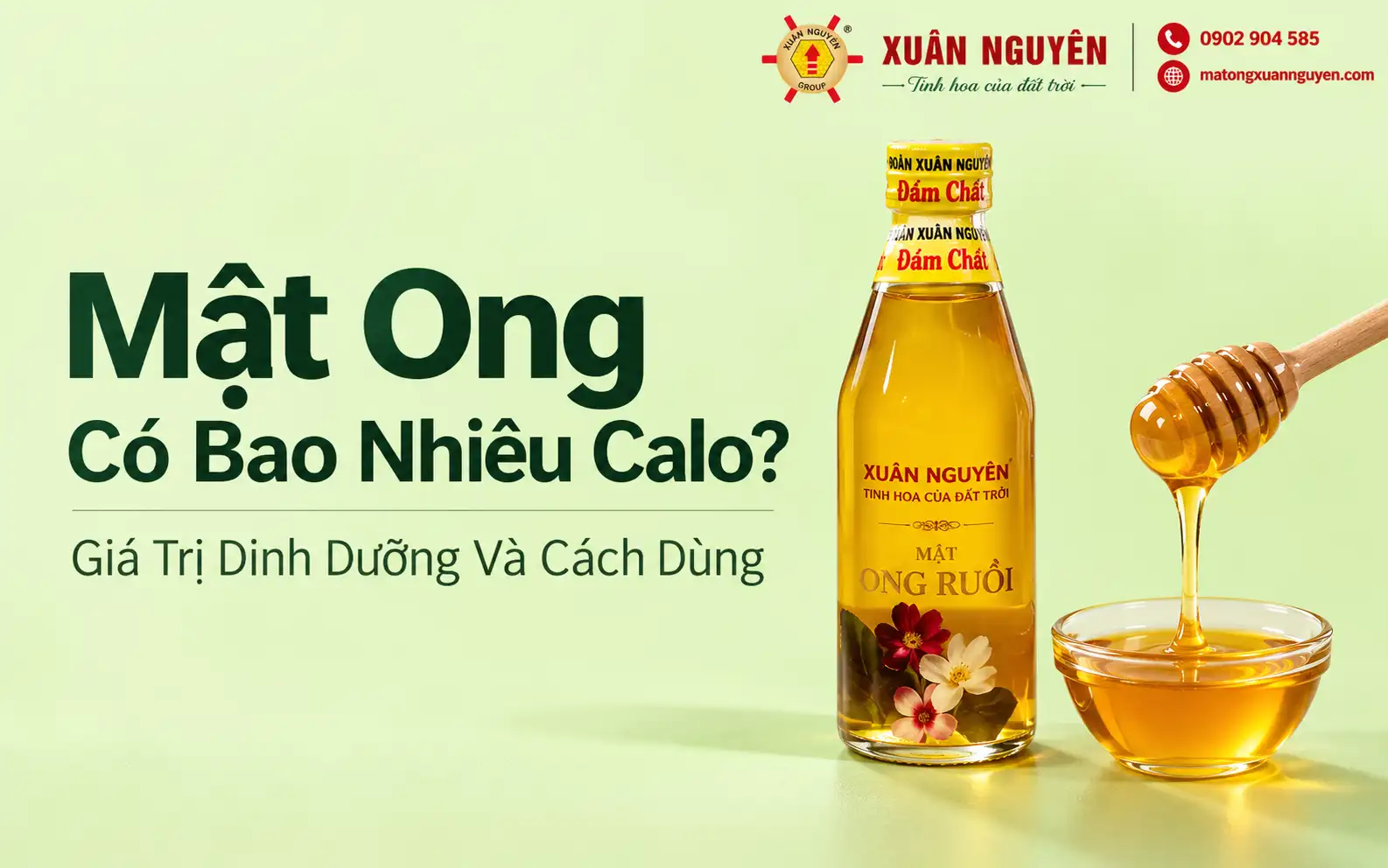Biết rõ các thông số về dinh dưỡng của Mật Ong giúp bạn có chế độ ăn uống phù hợp cho sức khỏe