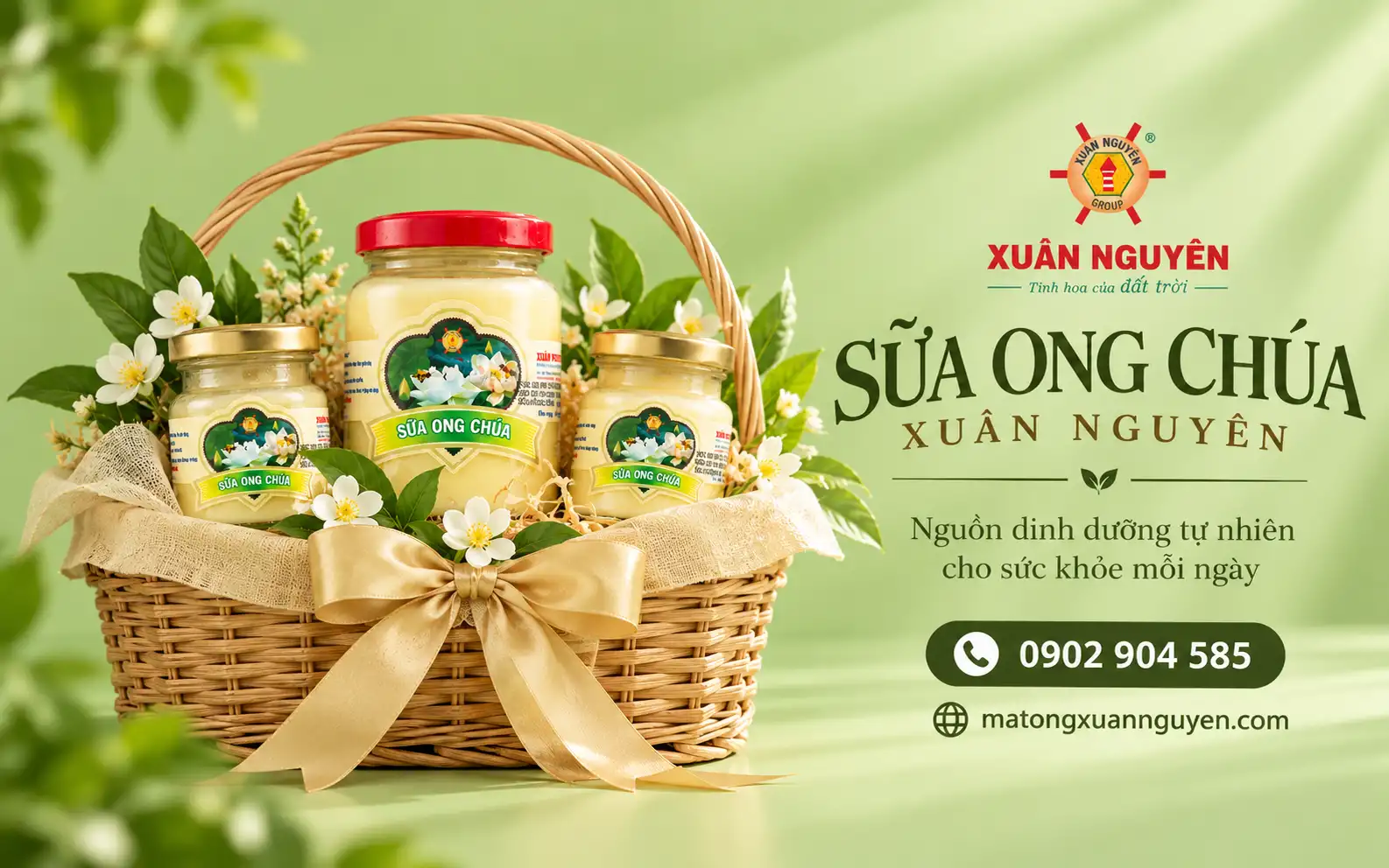 Sữa ong chúa Xuân Nguyên phù hợp làm quà tặng cho người thân, bạn bè cho các dịp đặc biệt